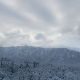 Snow in the Mountains