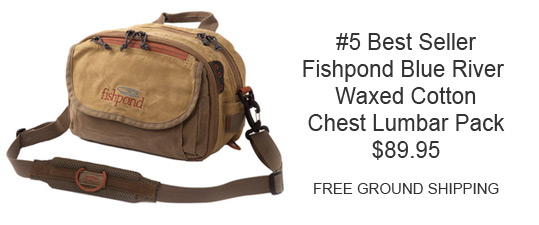 Fishpond Blue River Chest Lumbar Pack