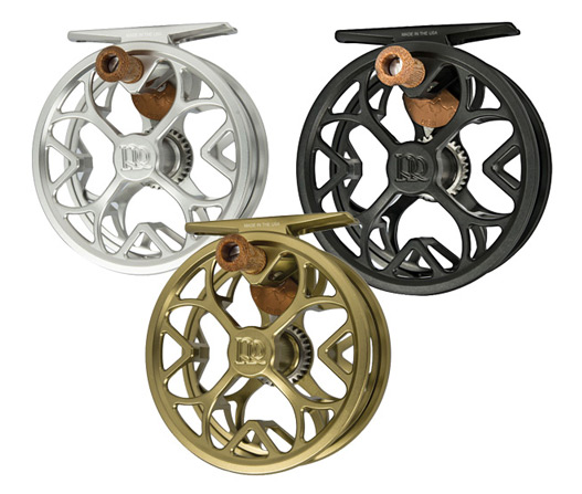 the new Ross Colorado LT reels in all three colors.