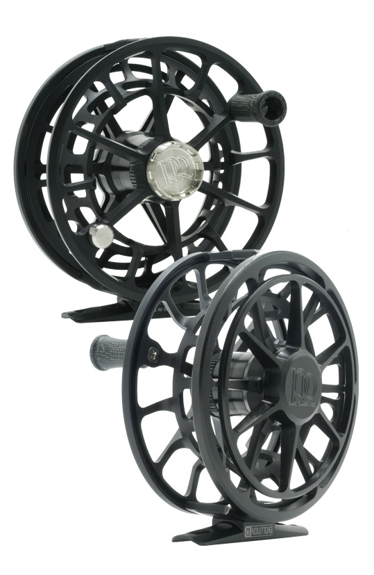 Ross Evolution R fly reel in the color black.