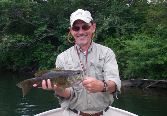 Mike Bryant with Smallmouth Bass