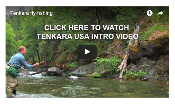 Photo of introductory video to tenkara fly fishing.