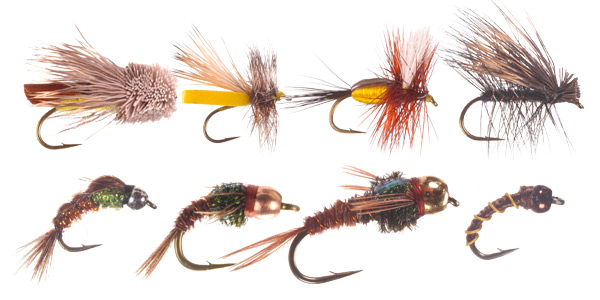 Assortment of Trout Flies
