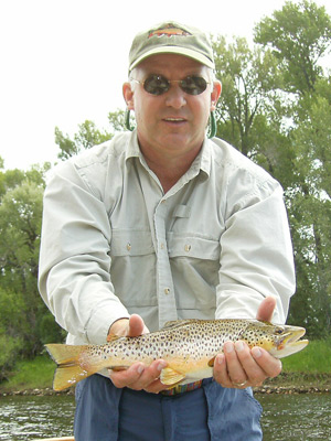 Don with Brown Trout