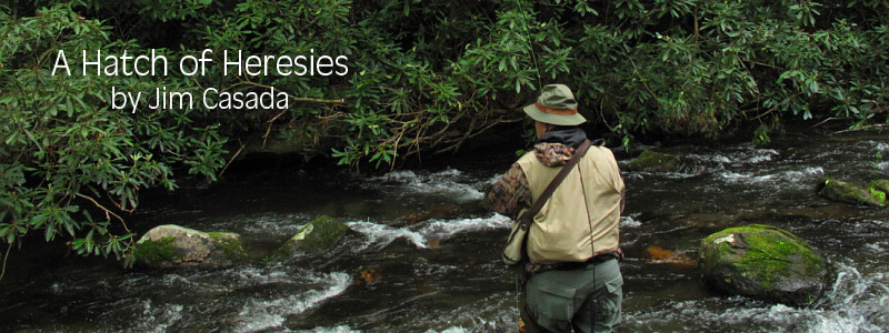 Jim Fishing a Small Stream